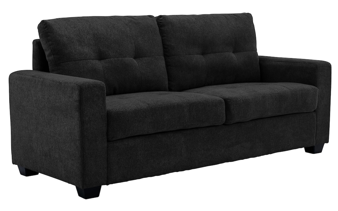 Sofa 3-Sitzer PARIS schwarz