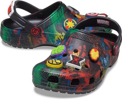 Crocs Classic Marvel Avengers Sandaler, Black