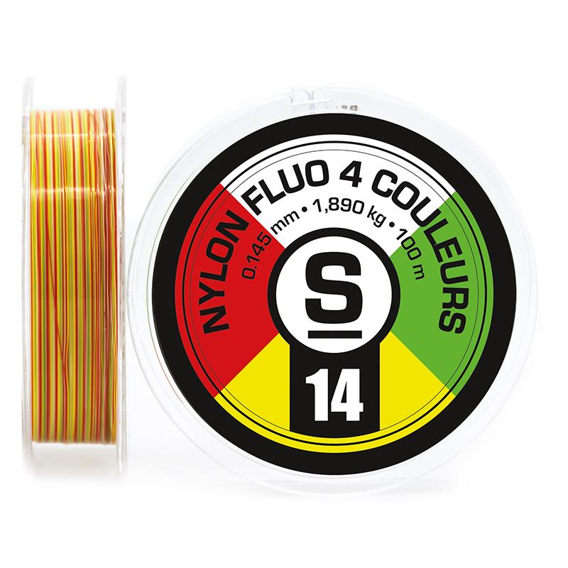 Nylon Sempe Fluo 4 Couleurs 2