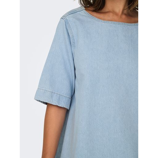 ONLY Gigi Kjole, Light Blue Denim, XL