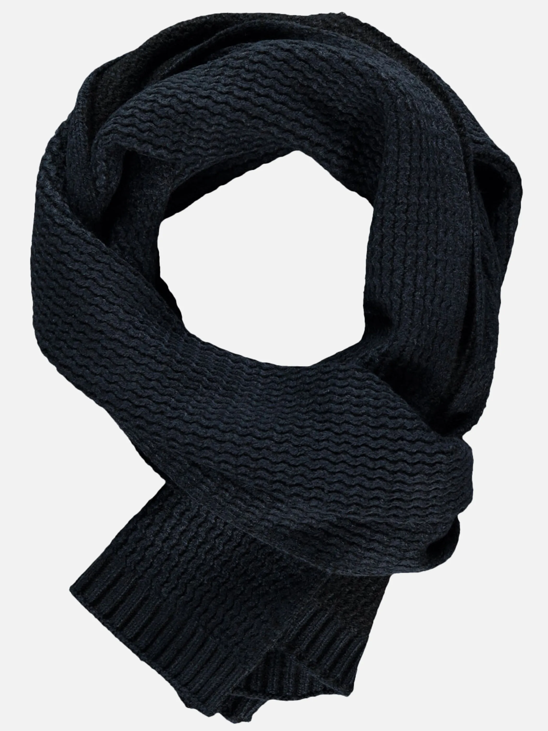 Herren Strickschal zweifarbig
