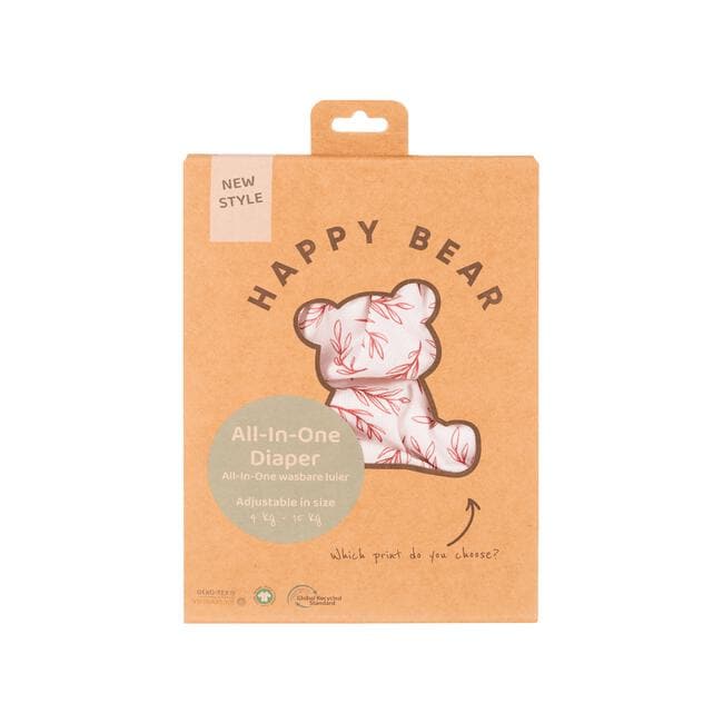 Happy Bear Wasbare All-In-One Luier Twiggy