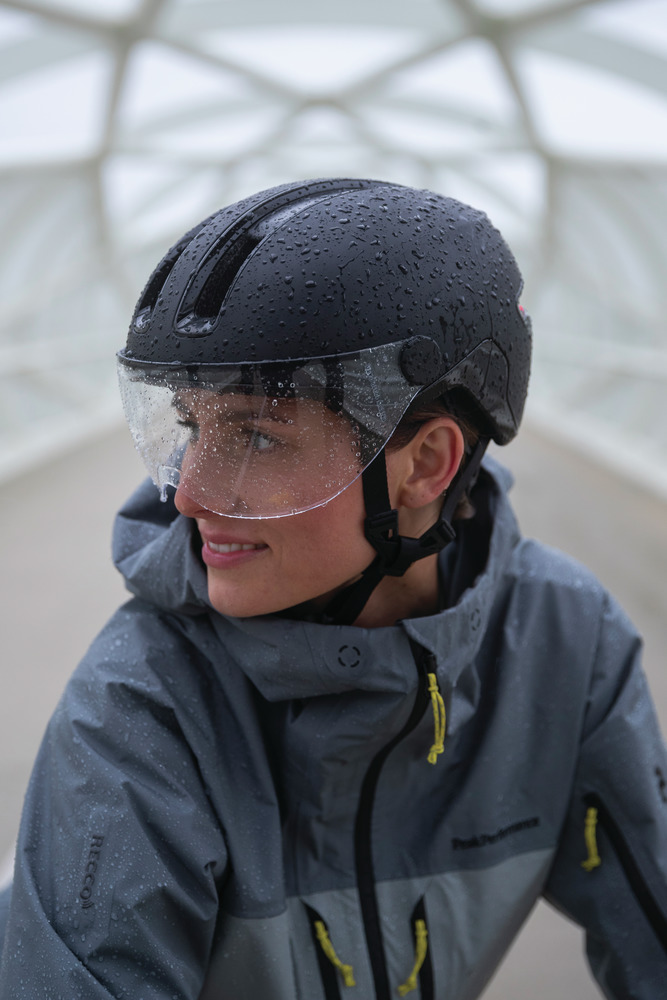 ABUS HUD-Y ACE cykelhjelm LED Champagne Gold
