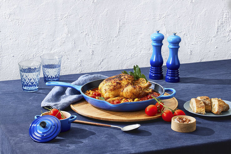 Le Creuset Salt & peber sæt 11cm Azure Blue Azure blue