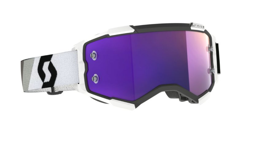 SCOTT Fury Goggles, Sort/Hvid