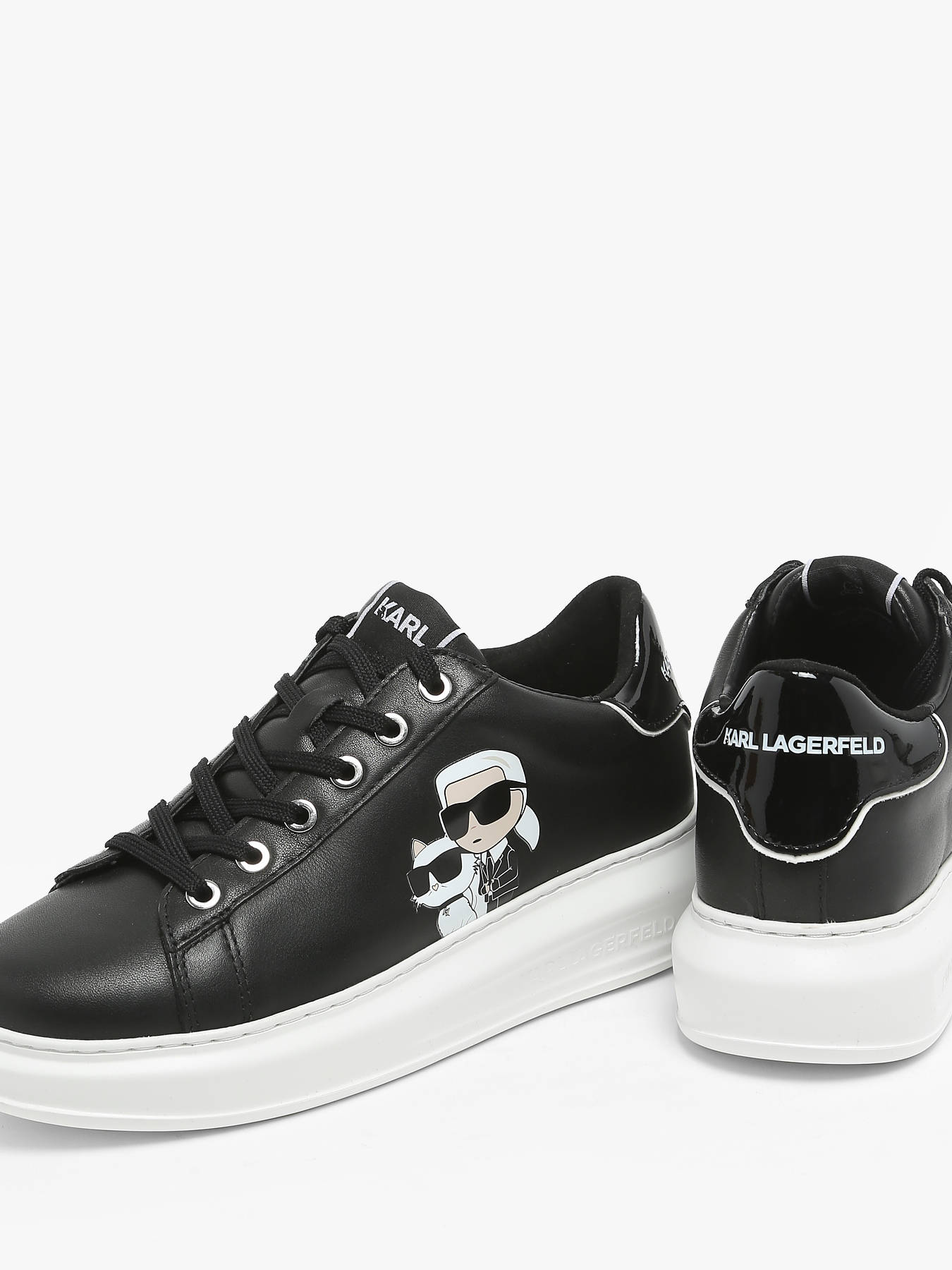 Sneakers Kapri Twin NFT en cuir KARL LAGERFELD