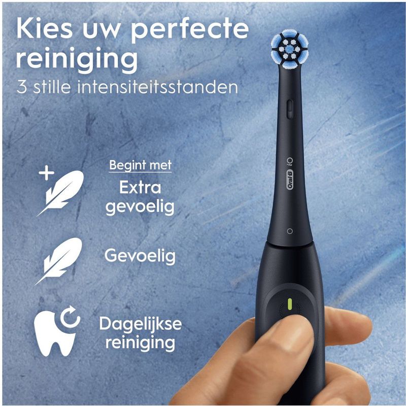 Oral-B - iO Elektrische Tandenborstel - Wit - Duurzame Batterij