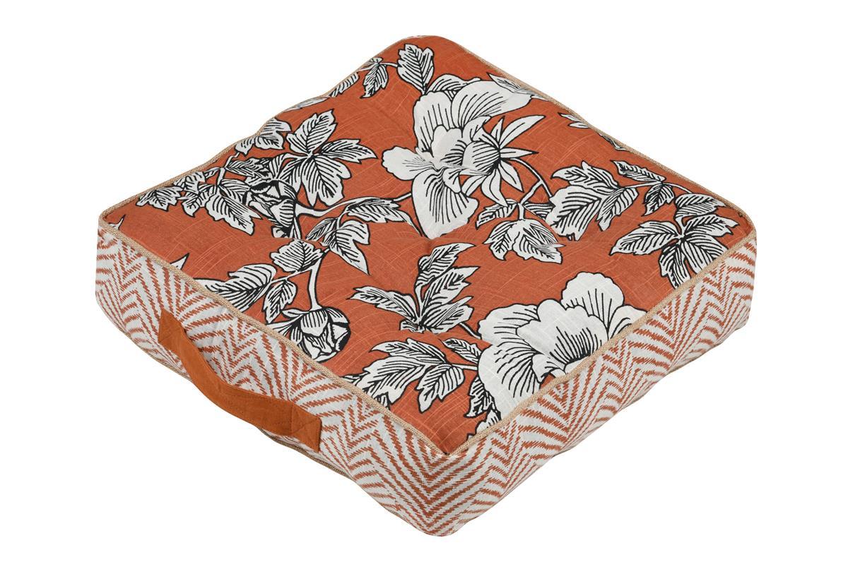 GALICIA COUSSIN SOL 45X45X10CM ORANGE