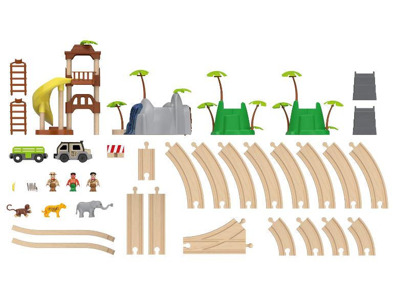 Houten treinbaan