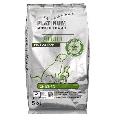 Ração para cães adultos Dingo Platinum sabor frango