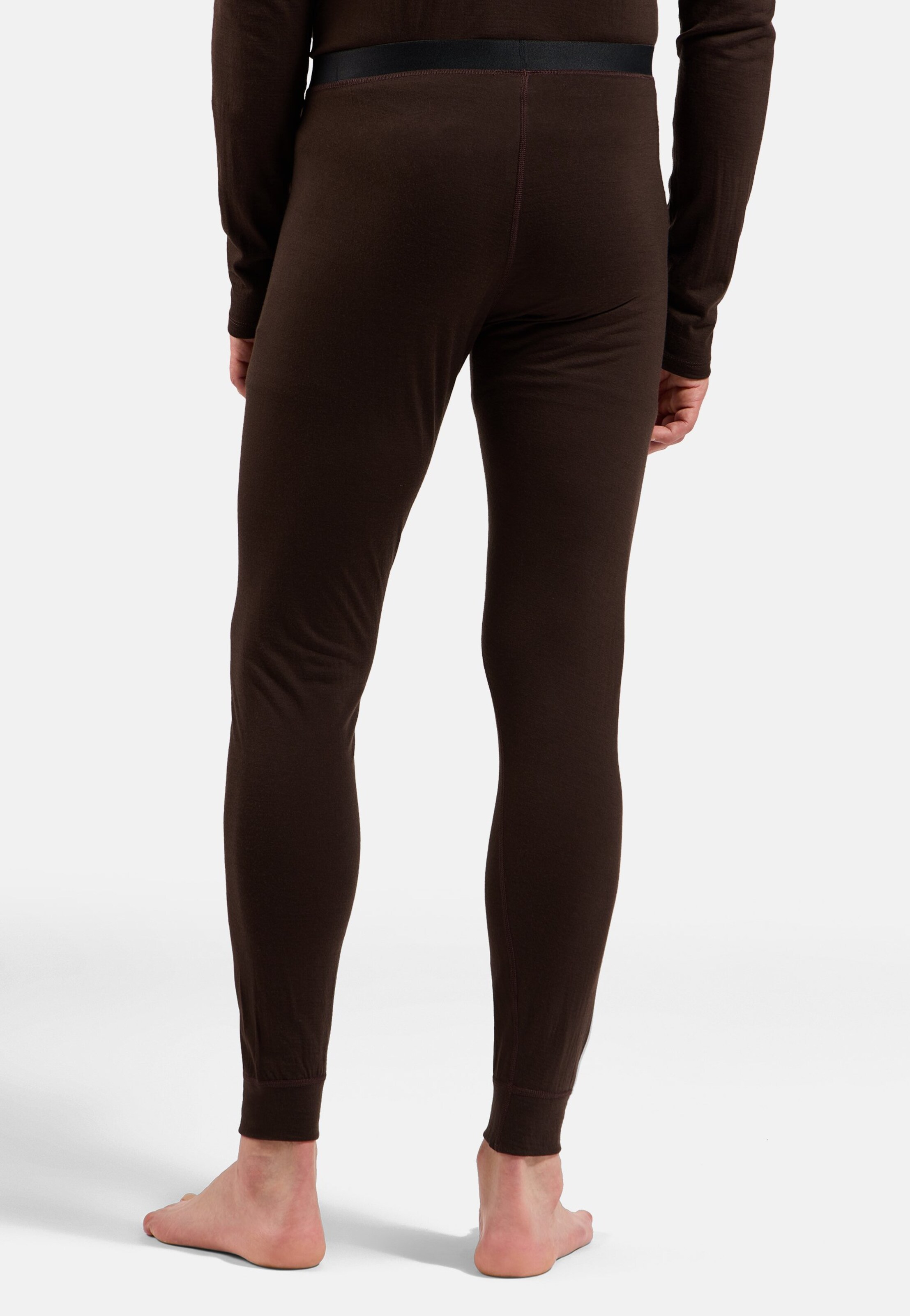Natural Merino 160 Base Layer Tights in fudge