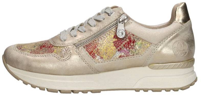 Rieker Sneakers Laag goudkleur