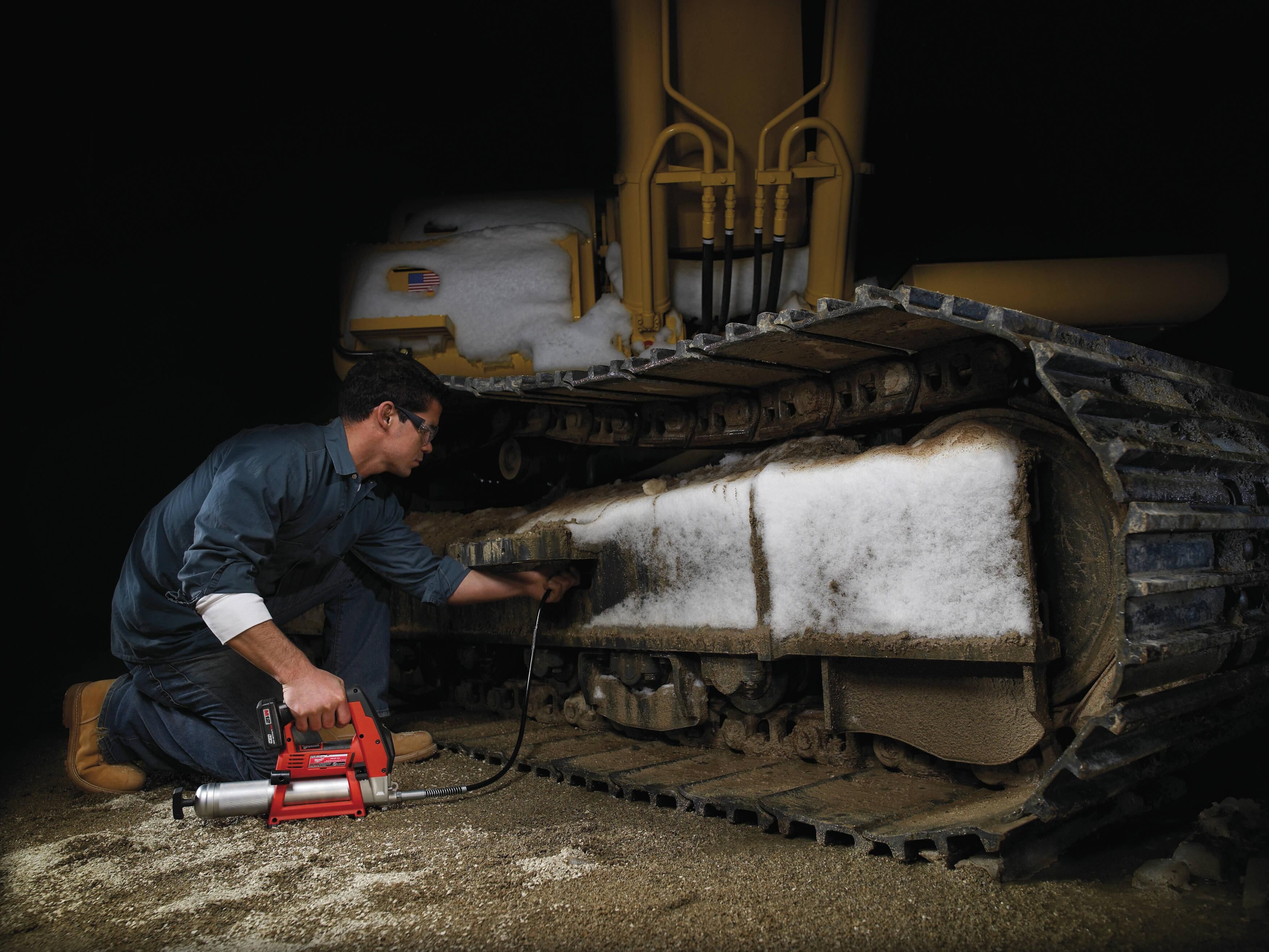 Milwaukee M18 GG-0 Accu Vetspuit Heavy Duty 18V Basic Body M18™ - 4933440493
