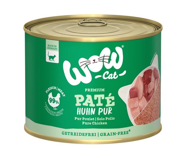 WOW® Cat Nassfutter für Katzen Premium Paté