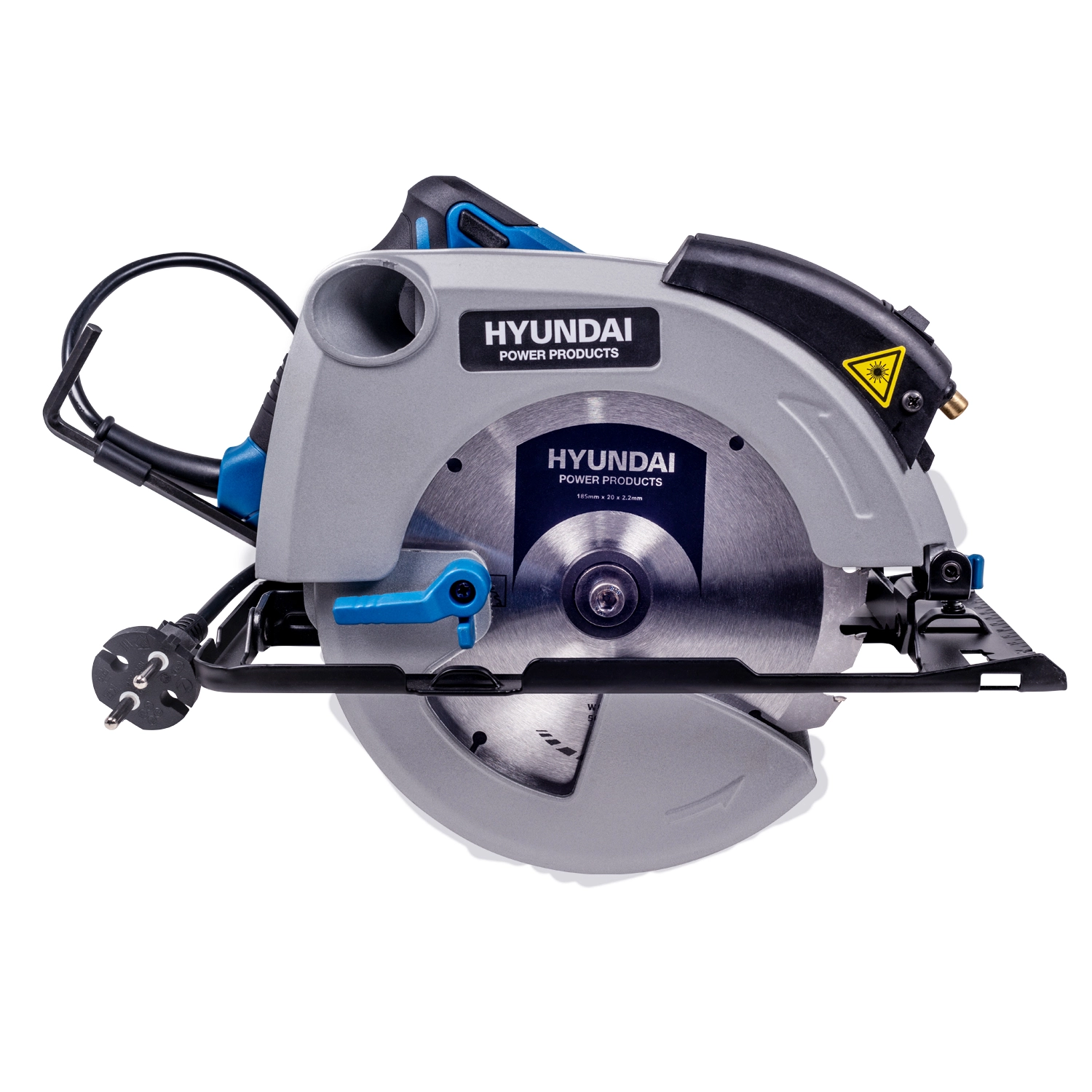 Hyundai 56215 Cirkelzaag - 185mm - 1500W laser