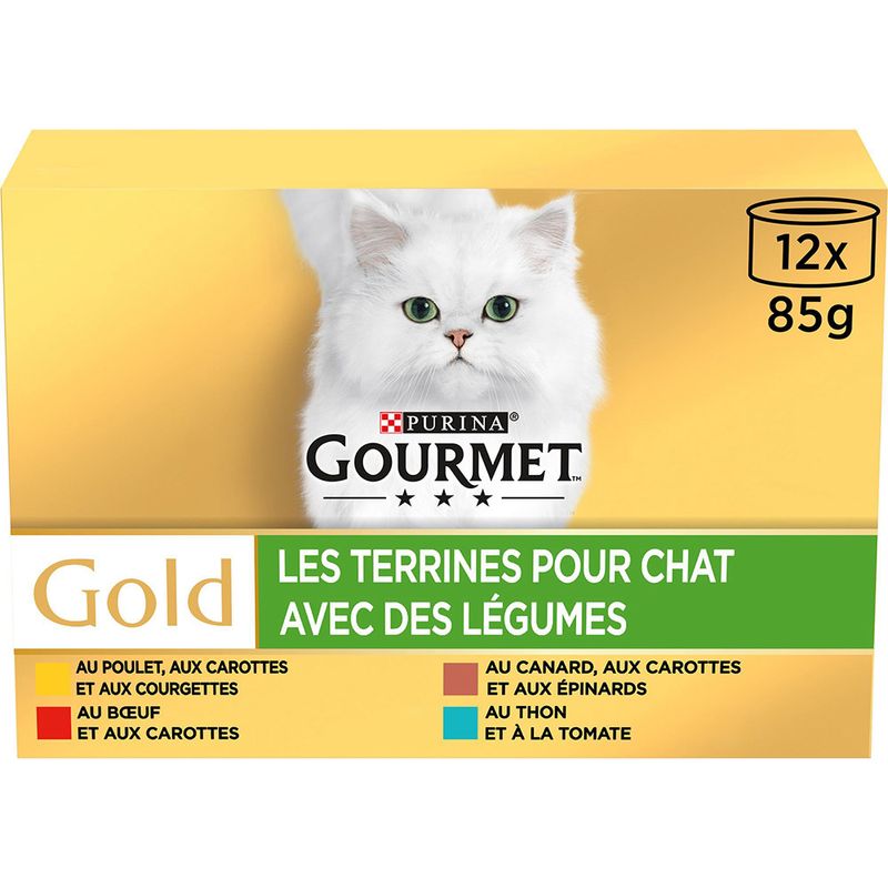 Gourmet Gold Les Terrines 12 x 85 g