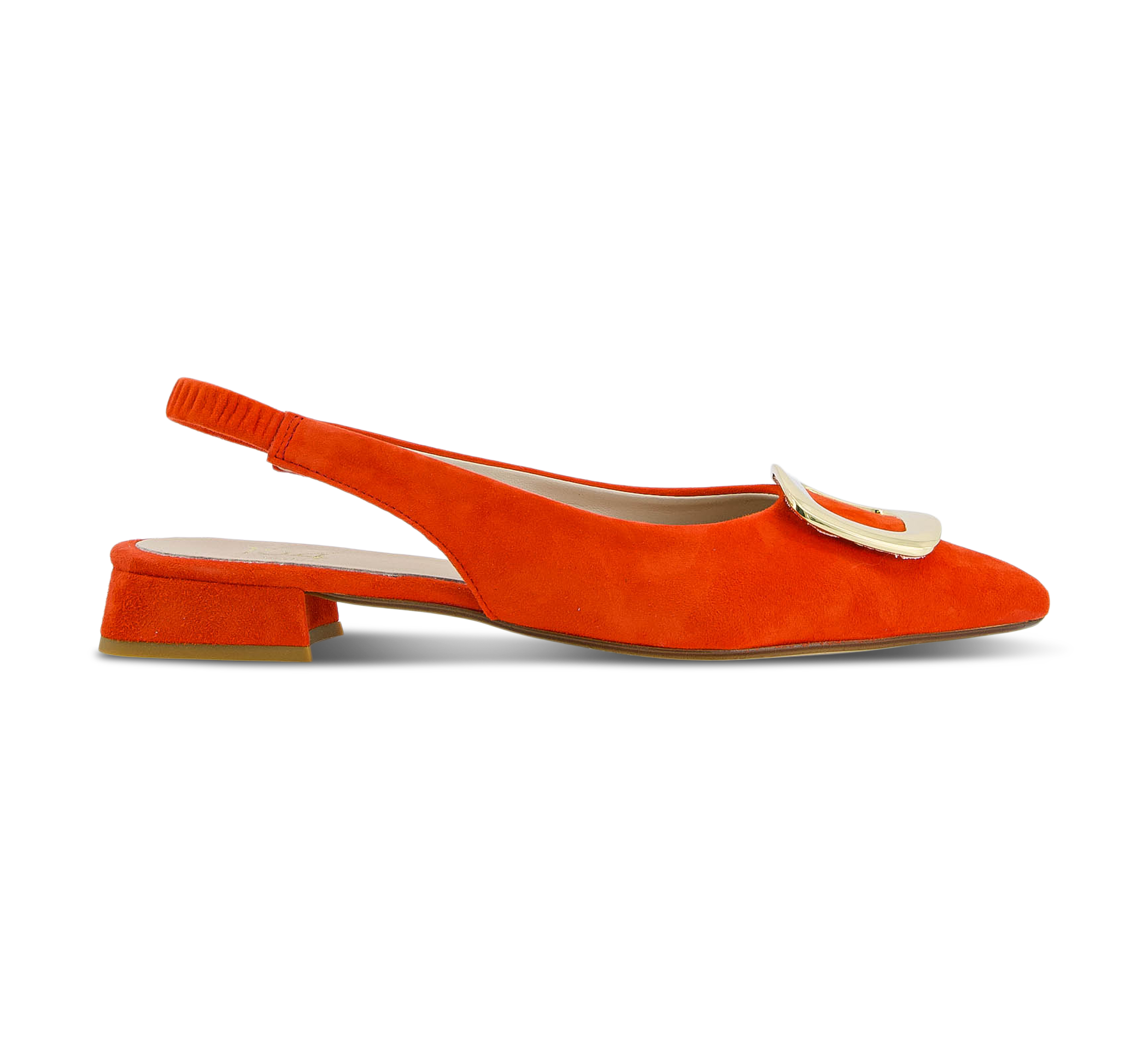 1874 by Walder Sling-Pumps orange