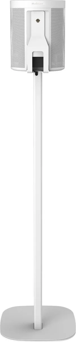 Pied de sol Cavus blanc pour Yamaha MusicCast 20 Pieds pour enceintes