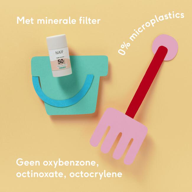 Naïf Zonnebrandstick voor Baby & Kids SPF 50 36 gr