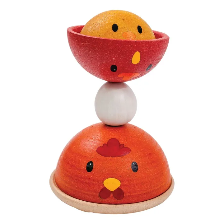 Plan Toys Poule à empiler en bois