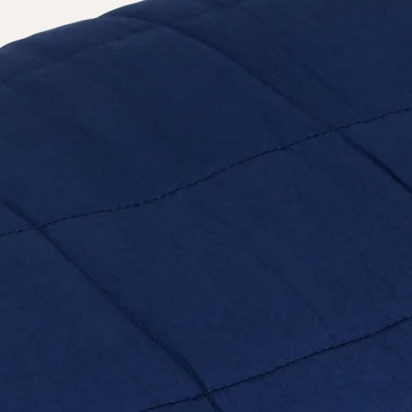 vidaXL Vektdyne blå 220x230 cm 15 kg stoff