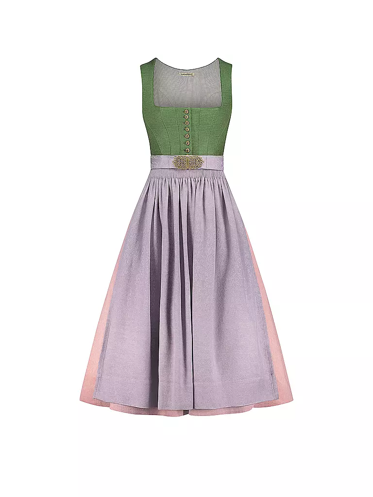 GOTTSEIDANK Dirndl ANNABELLA 80cm grün