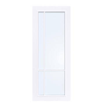 Arne & Bodil binnendeur ABD522 blank glas - extra wit afgelakt - glaslat extra wit