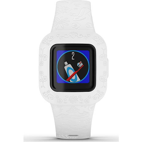 Garmin vivofit Jr. 3 Disney Princess aktivitetssporer med bånd - hvid