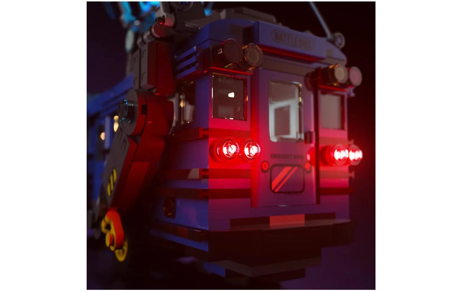 LED-Licht-Set für LEGO® für 77073 Fortnite – SchlachtenbusBeleuchtungs-Kit