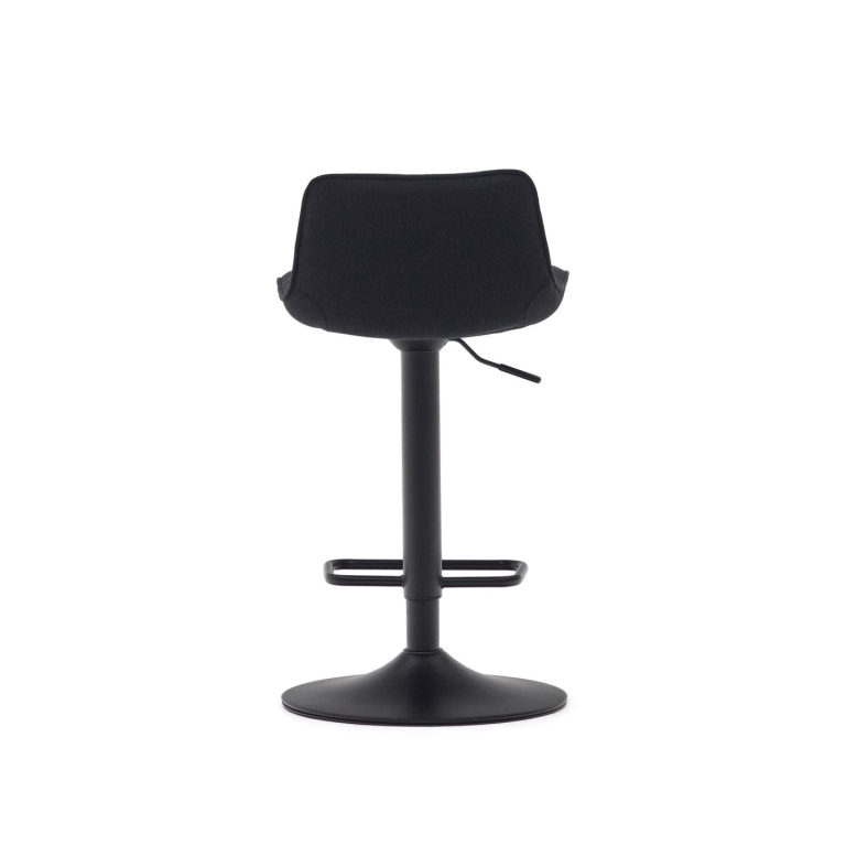 Kave Home Zenda verstelbare barkruk 82/103 zwart