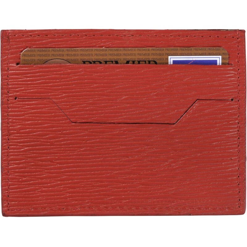 Quo Vadis - Porte-carte - Eaton - 10x8,5 cm - Cuir pleine fleur de vachette - par 4