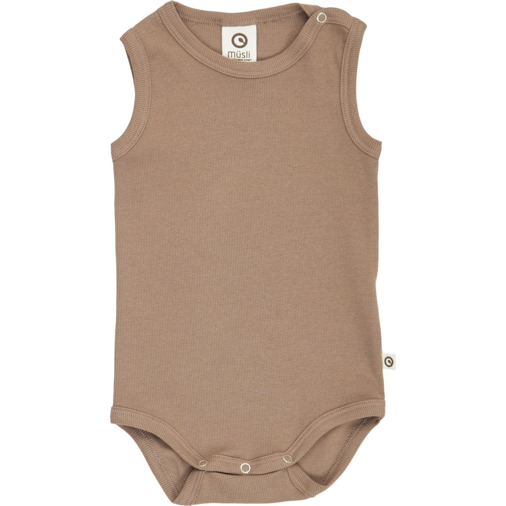 Køb Müsli Walnut Rib Sleeveless Body