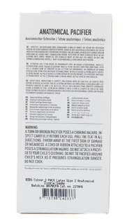 BIBS Fopspeen 6  Maanden Anatomic Ivory/Sage 2ST