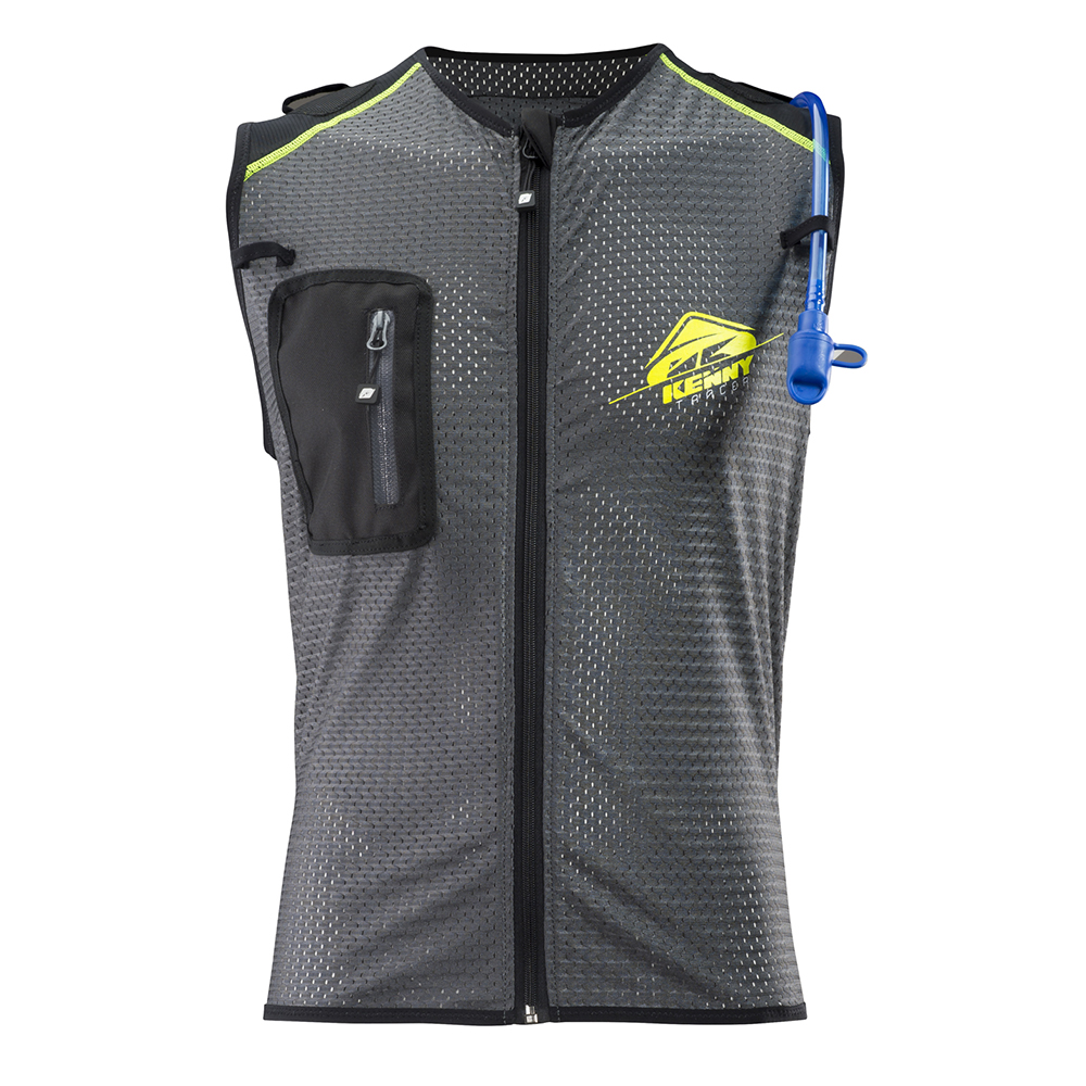 Kenny - Gilet de protection sans manches Tracer Water+ Gris / Jaune