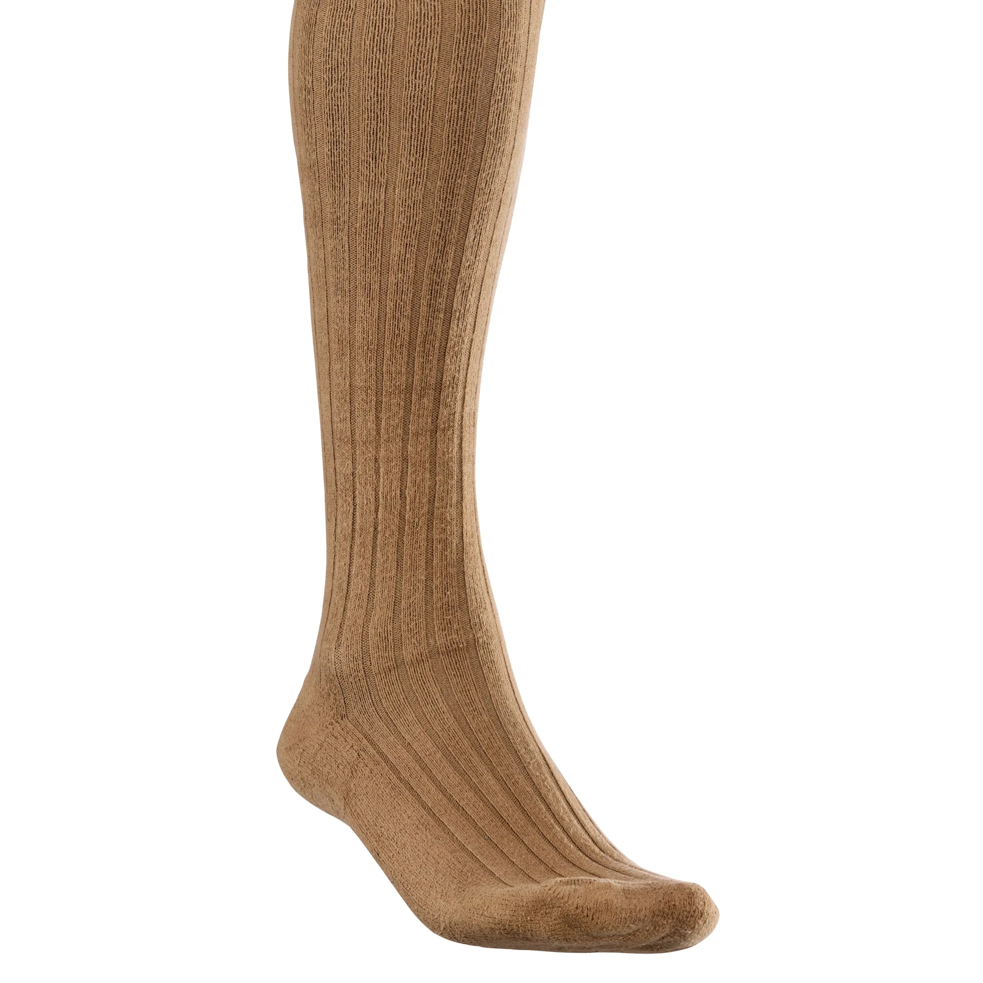 Bundeswehr Original -  BW Socke Tropen lang braun gebraucht
