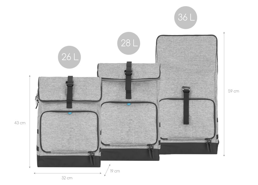 Wickelrucksack Le Sancy Smokey