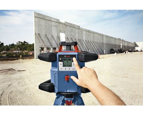 Bosch Professional GRL 600 CHV rotatielaser inclusief L-BOXX 374, 4 x accu (LR20) en laserontvanger LR 60