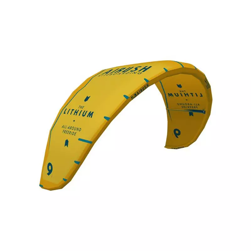 Aile Kitesurf AIRUSH Lithium V13 2024 Yellow