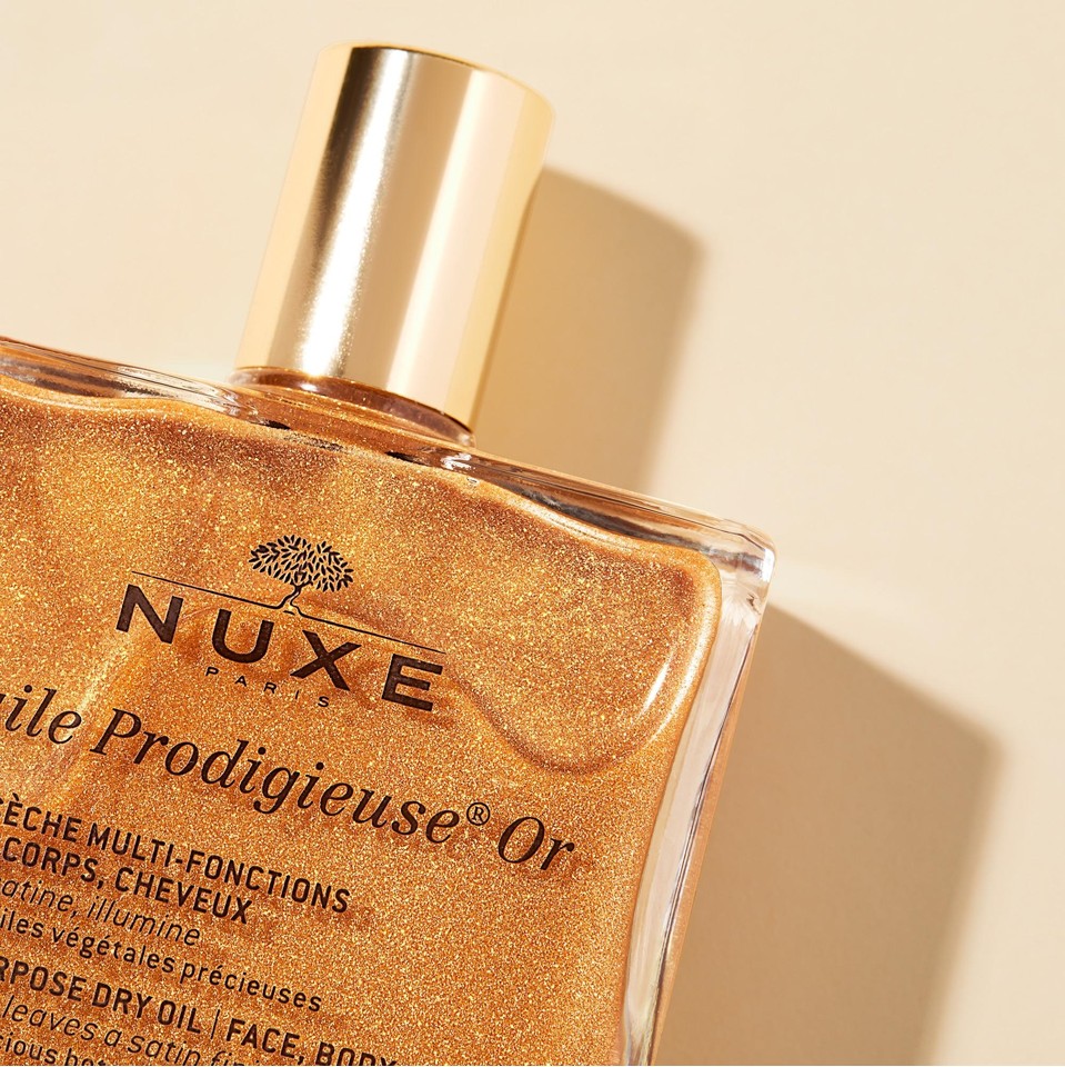 Nuxe - Huile Prodigieuse Golden Shimmer Face, Body And Hair Oil 100 ml - Kropsolie