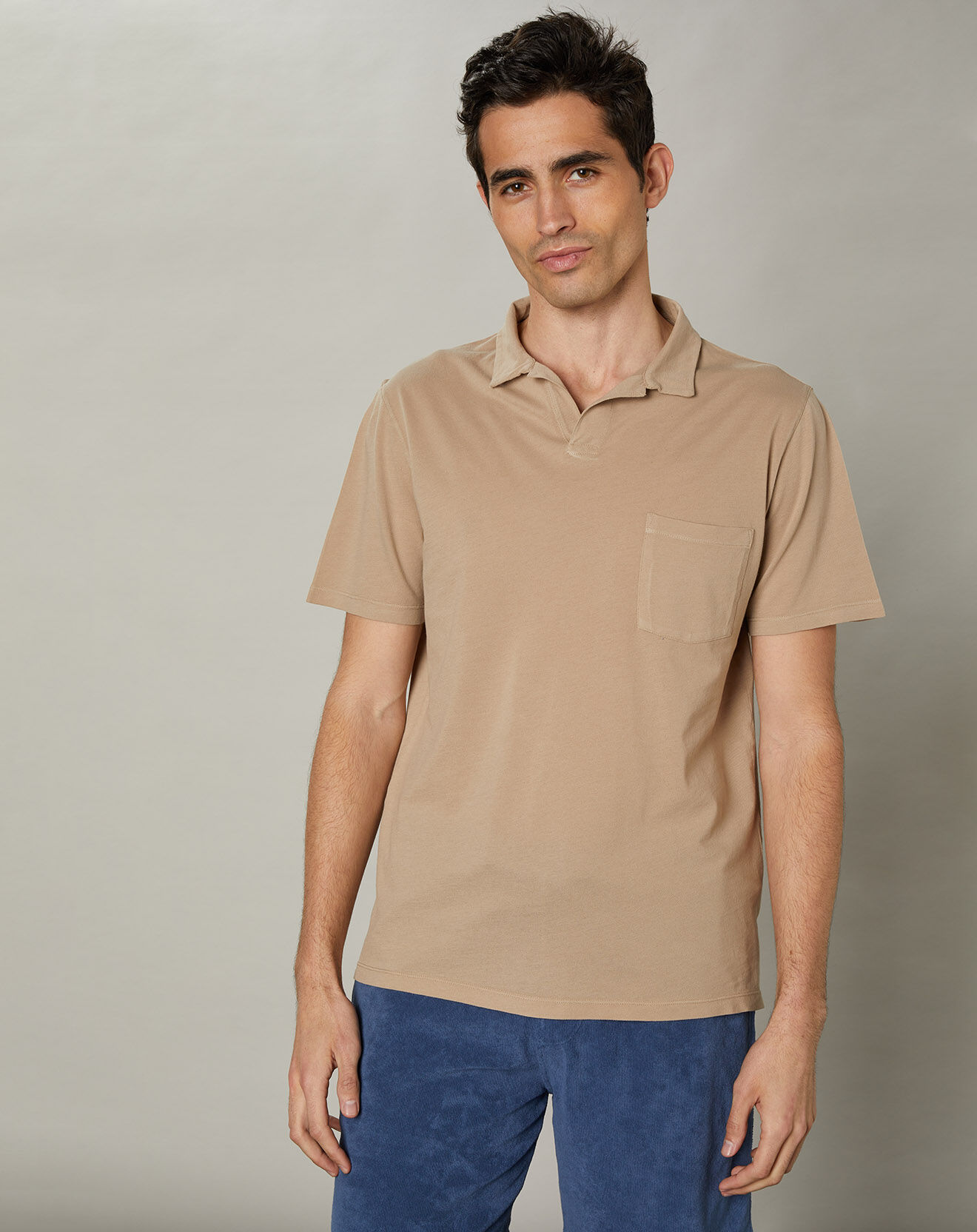 Hartford Polo piqué sahara