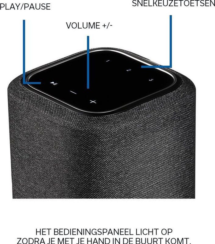 Denon - Home 150 - Draadloze Speaker - Zwart - Hi-Fi - Muziek Streamen