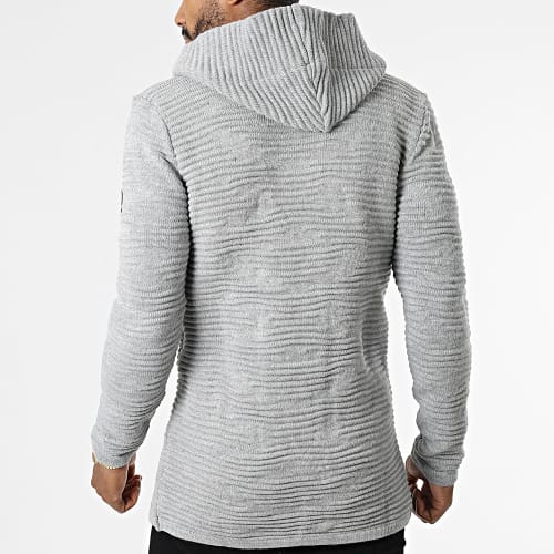 Cardigan Capuche Alex Gris