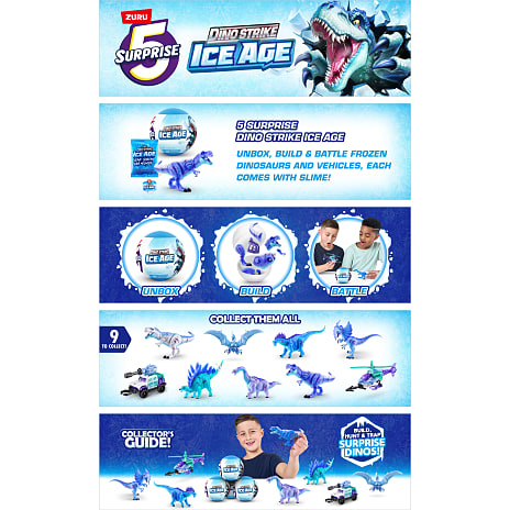 Dino Strike Ice Age - assorteret