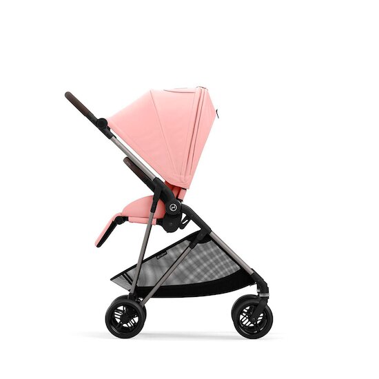 Poussette Melio 4   Châssis Taupe - Candy Pink        de               CYBEX