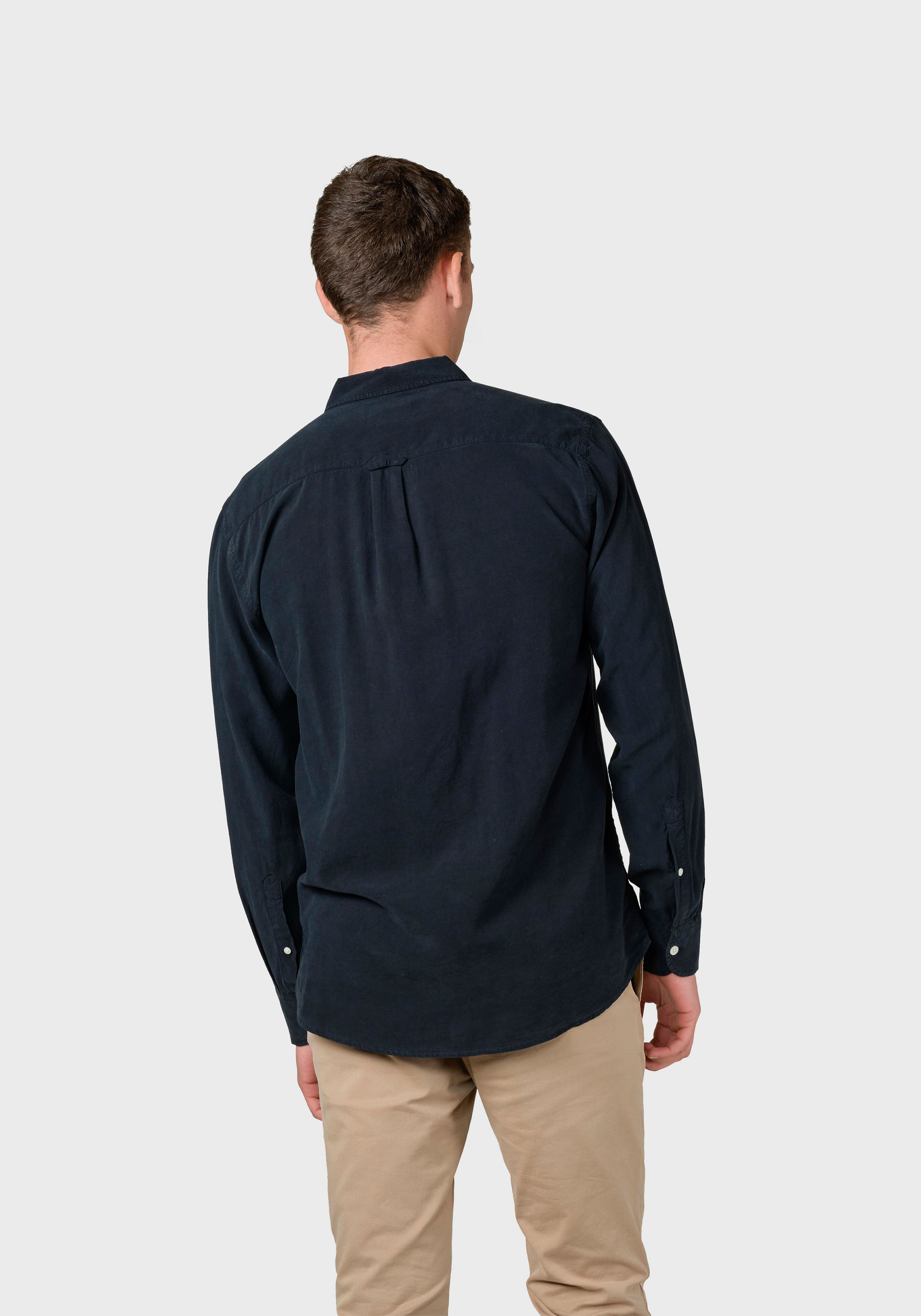 Klitmøller Collective Hemd Justin Shirt Navy
