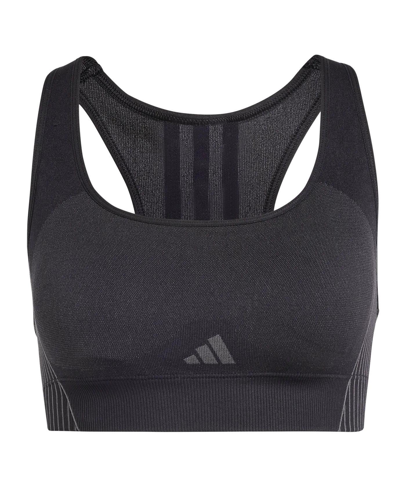 adidas Aeroknit Sport-BH Schwarz