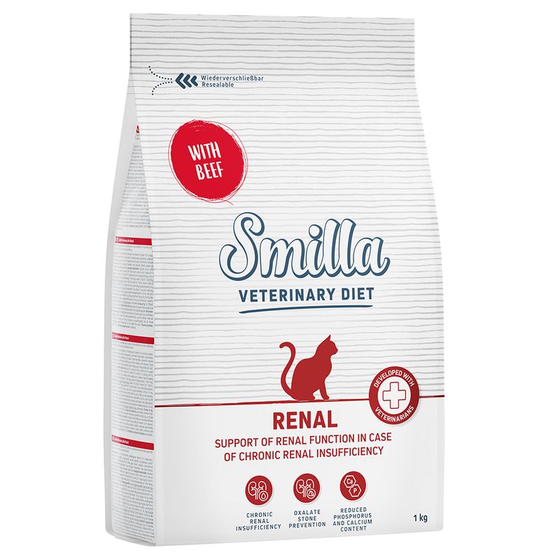 Smilla Veterinary Diet Renal bœuf