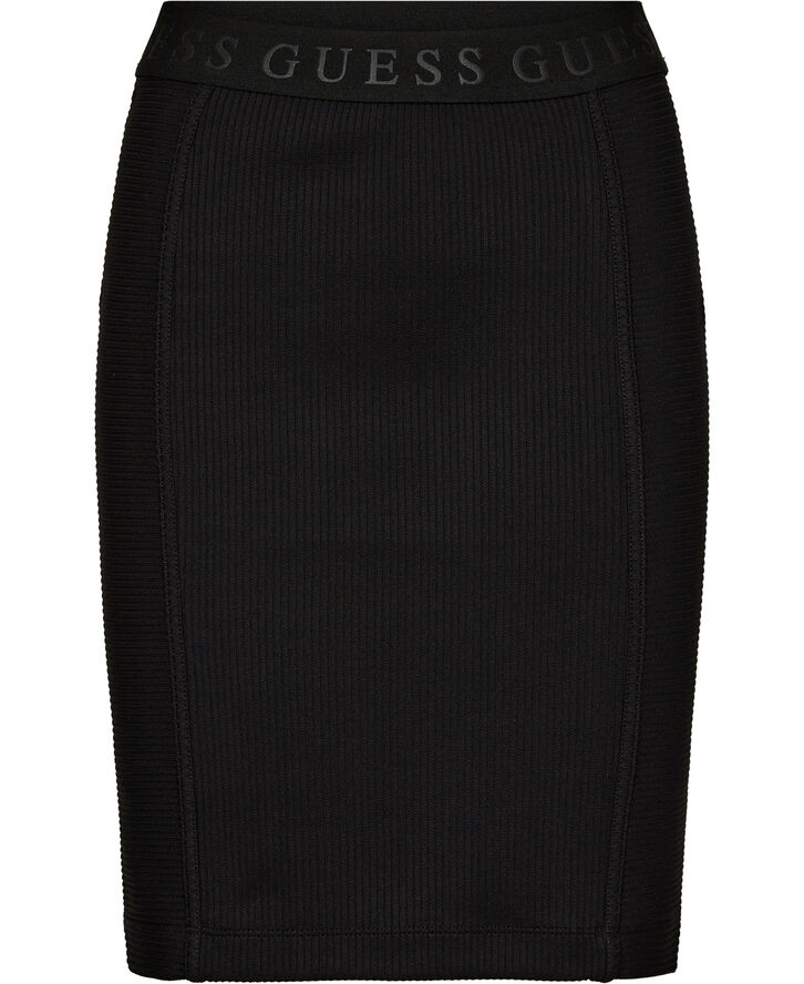 GUESS EMI BODYCON SKIRT Jet black a996