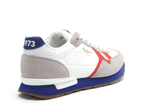 Pepe jeans basses homme brittman blanc