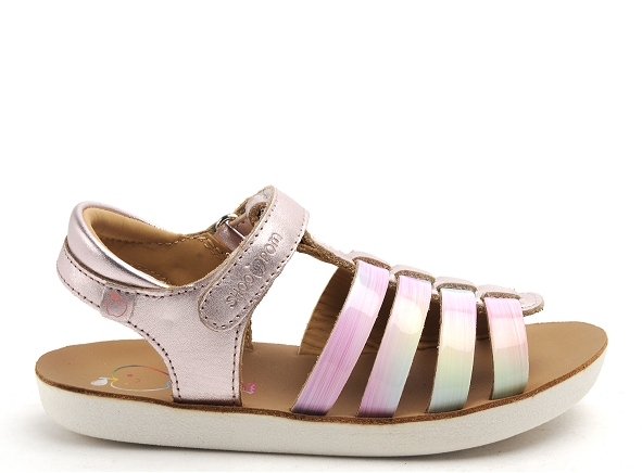 Shoo pom nu pieds enfant goa spart argent